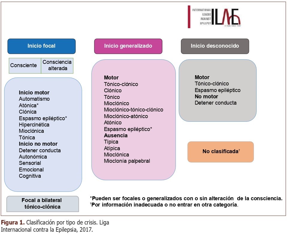 Clasificación de crisis epilépticas